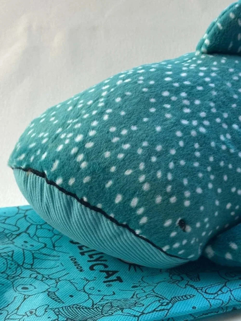 Jellycat Gobfrey Whale Shark  BNWT Soft Plush Ultra Soft Dust Bag 2026 New